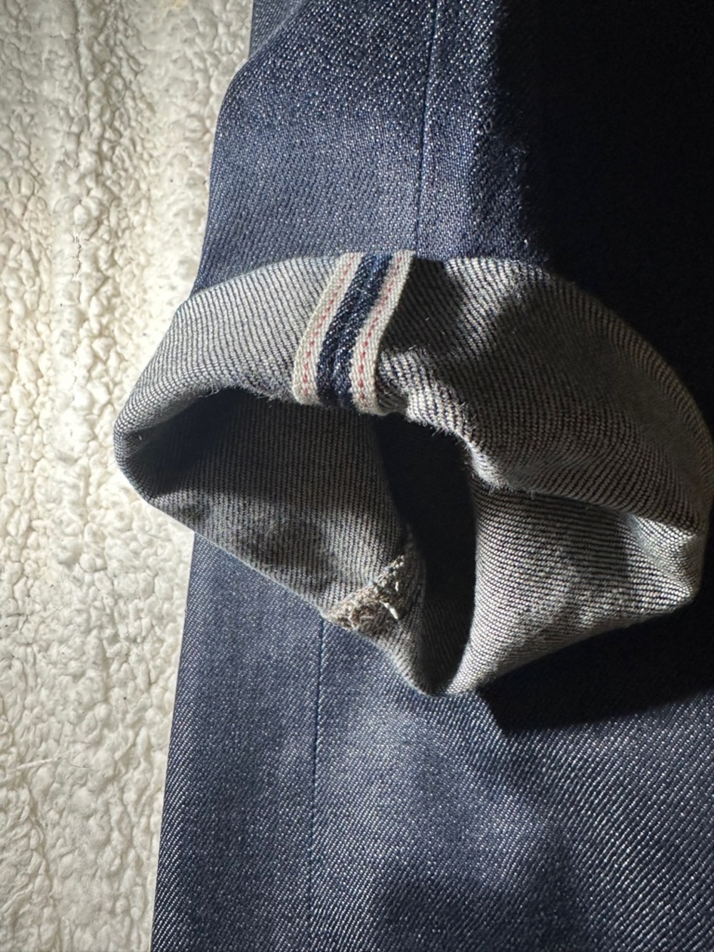 Uniqlo Men's selvedge Denim Jeans 33/34 - Picture 3 of 9